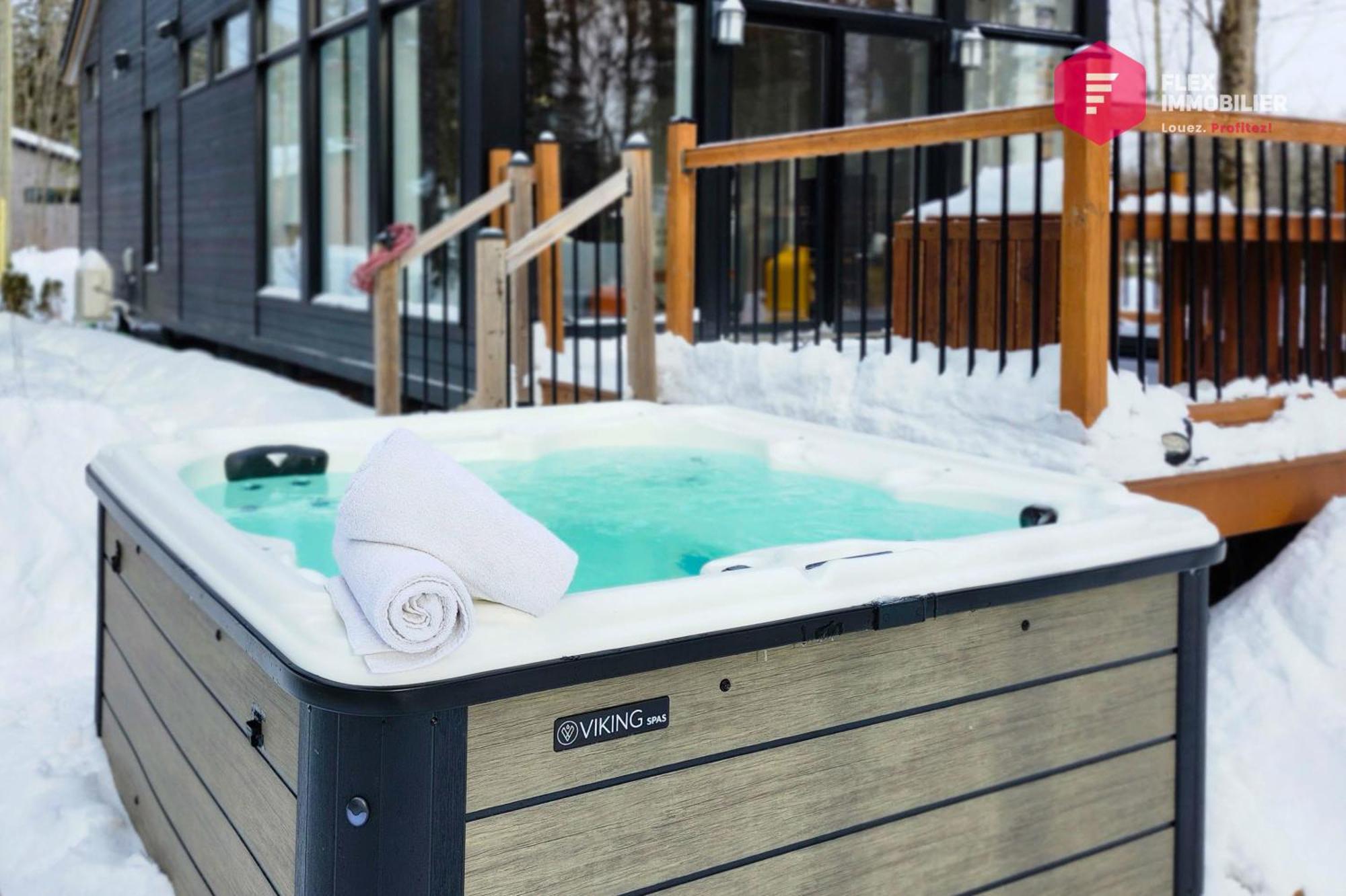 The Marco-Polo Of Portneuf - Open On Nature - Private Spa Pool Sauna Pont-Rouge Екстериор снимка
